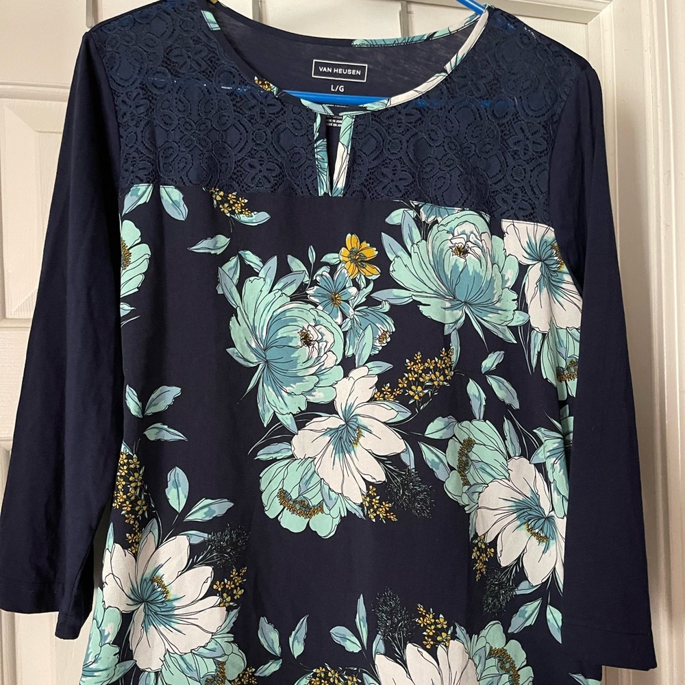 Floral print shirt
